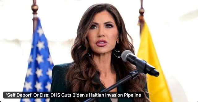 DHS Guts Biden's Haitian Invasion Pipeline