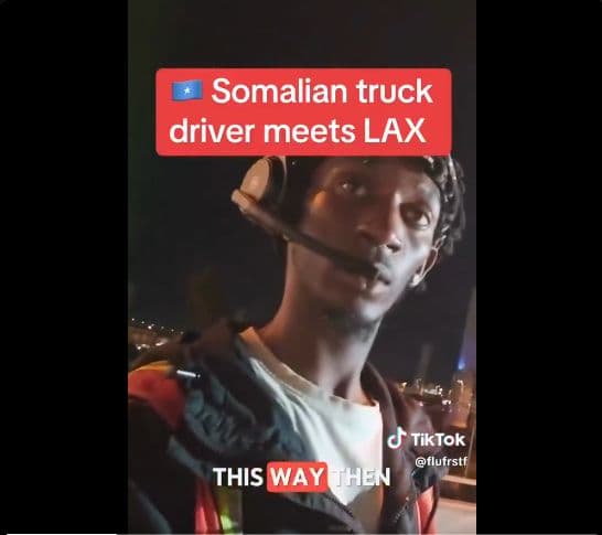 Video: Somali drives massive truck into passenger pickup area of LAX  "..GPS say, use this way"