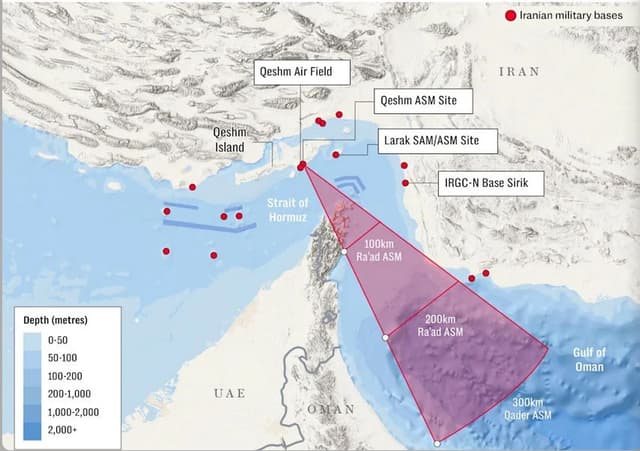 Qeshm Island sits at the center of the battle for Hormuz