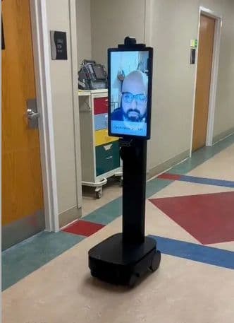 North Carolina hospitals deploy dystopian 'telepresence robots'
