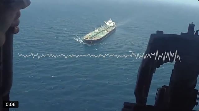 Video: U.S. Navy enforcing blockade