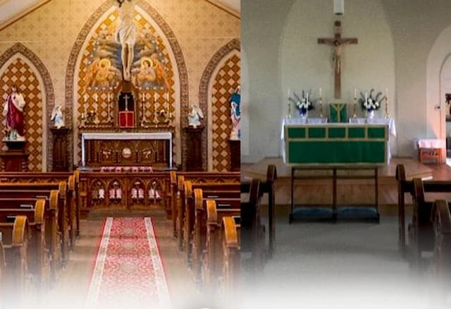 Missouri Catholic church restored to its 1890s glory after horrible modern renovation…